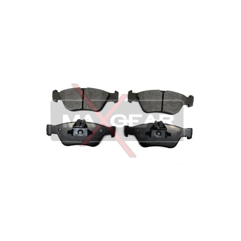 Jeu de 4 plaquettes de frein avant MAXGEAR 19-0620