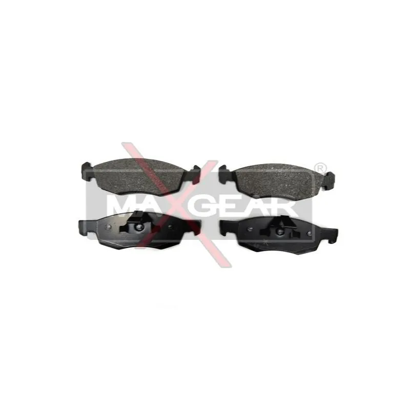 Jeu de 4 plaquettes de frein avant MAXGEAR 19-0621