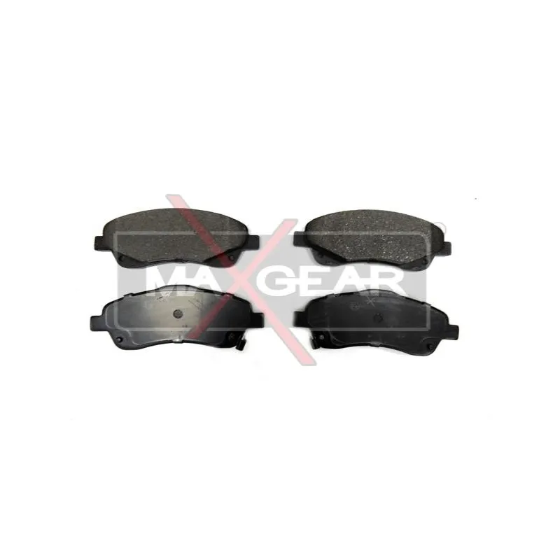 Jeu de 4 plaquettes de frein avant MAXGEAR 19-0625