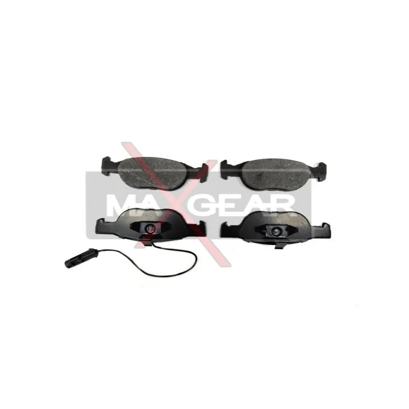 Jeu de 4 plaquettes de frein avant MAXGEAR 19-0626
