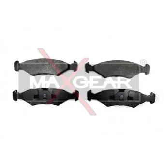 Jeu de 4 plaquettes de frein avant MAXGEAR 19-0627