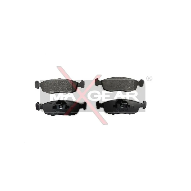 Jeu de 4 plaquettes de frein avant MAXGEAR 19-0629