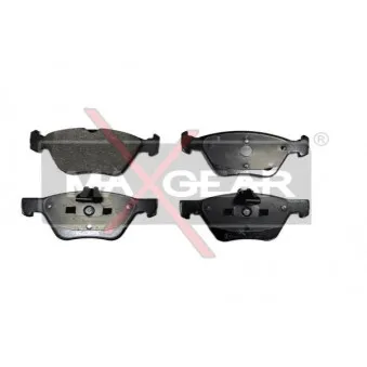 Jeu de 4 plaquettes de frein avant MAXGEAR 19-0631