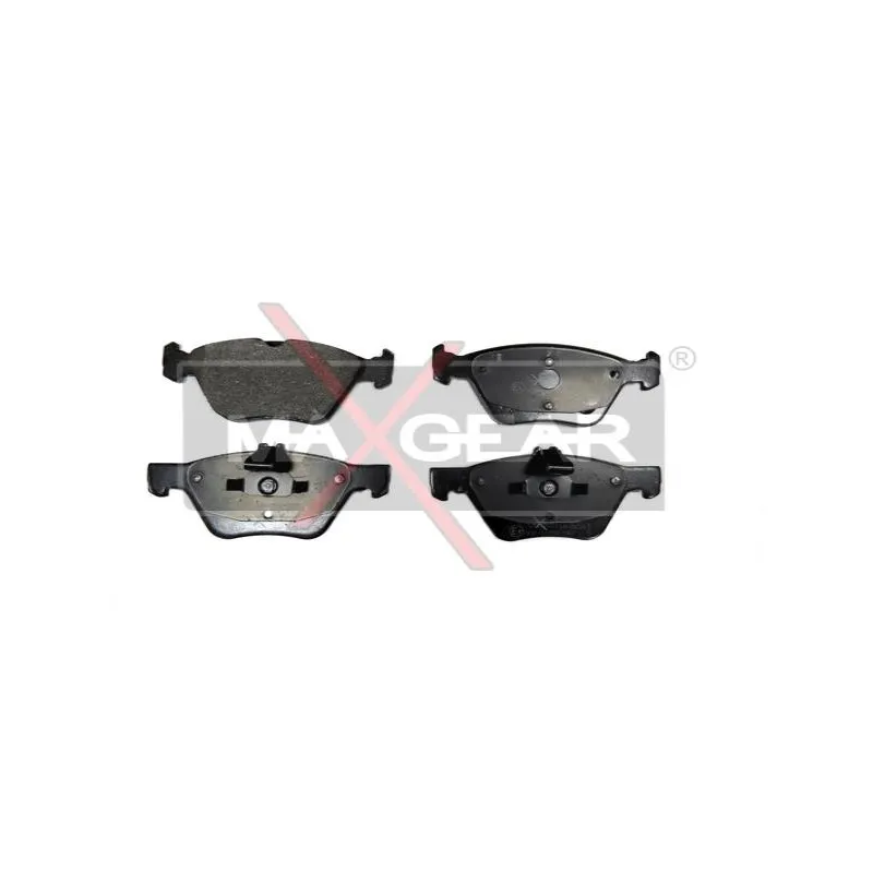 Jeu de 4 plaquettes de frein avant MAXGEAR 19-0631
