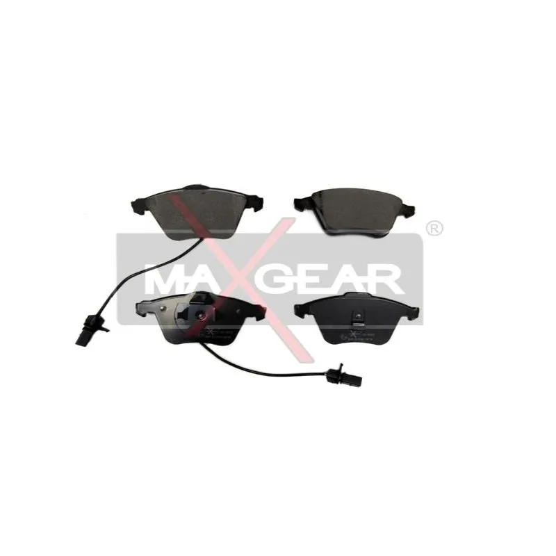 Jeu de 4 plaquettes de frein avant MAXGEAR 19-0633