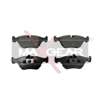Jeu de 4 plaquettes de frein avant MAXGEAR 19-0635