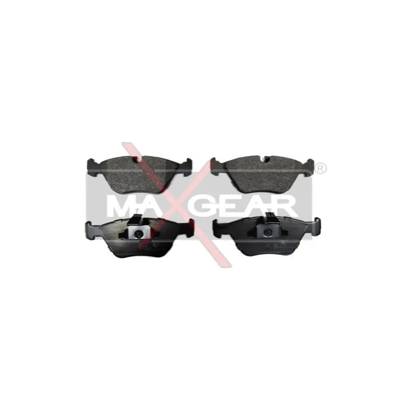 Jeu de 4 plaquettes de frein avant MAXGEAR 19-0635