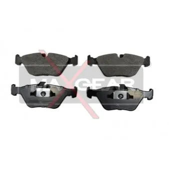 Jeu de 4 plaquettes de frein avant MAXGEAR 19-0636