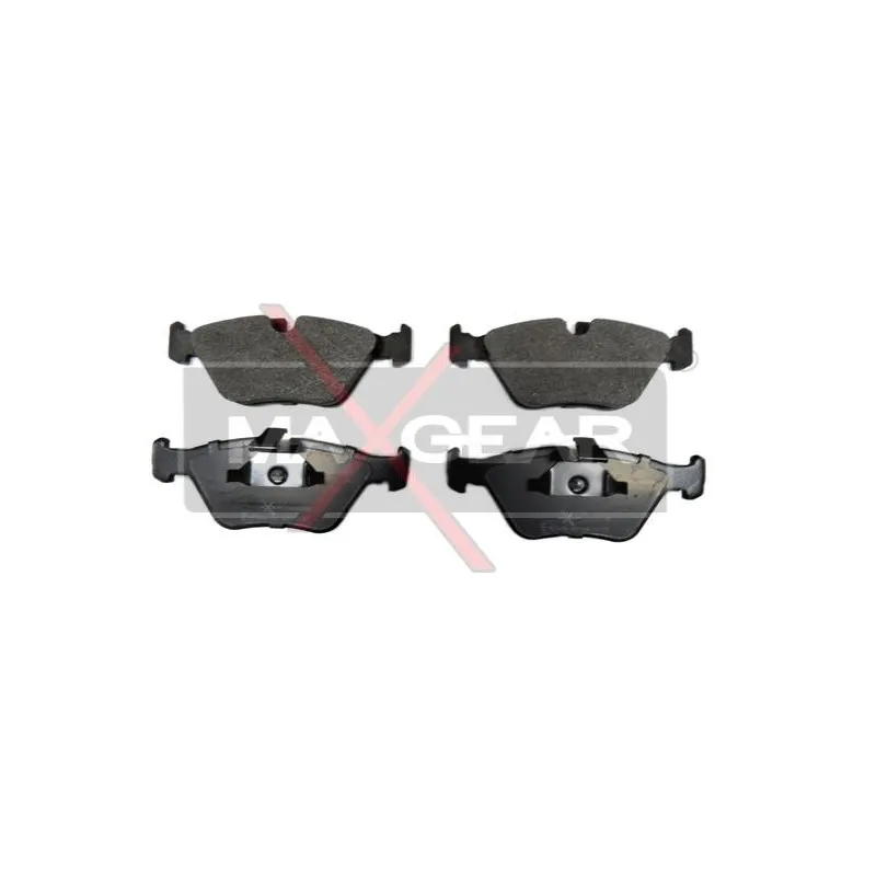 Jeu de 4 plaquettes de frein avant MAXGEAR 19-0636