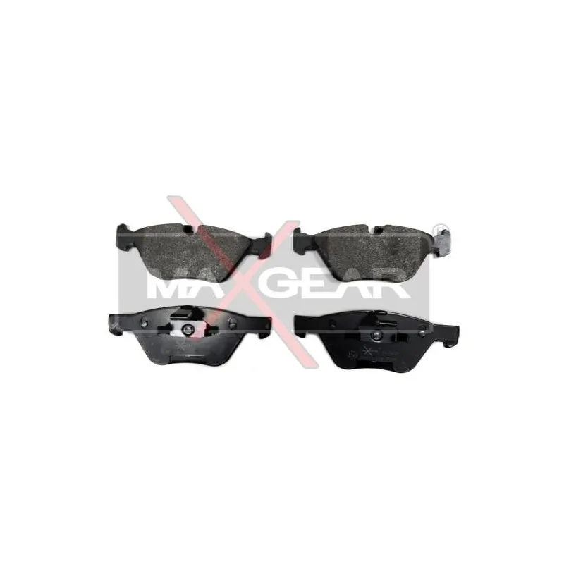 Jeu de 4 plaquettes de frein avant MAXGEAR 19-0637