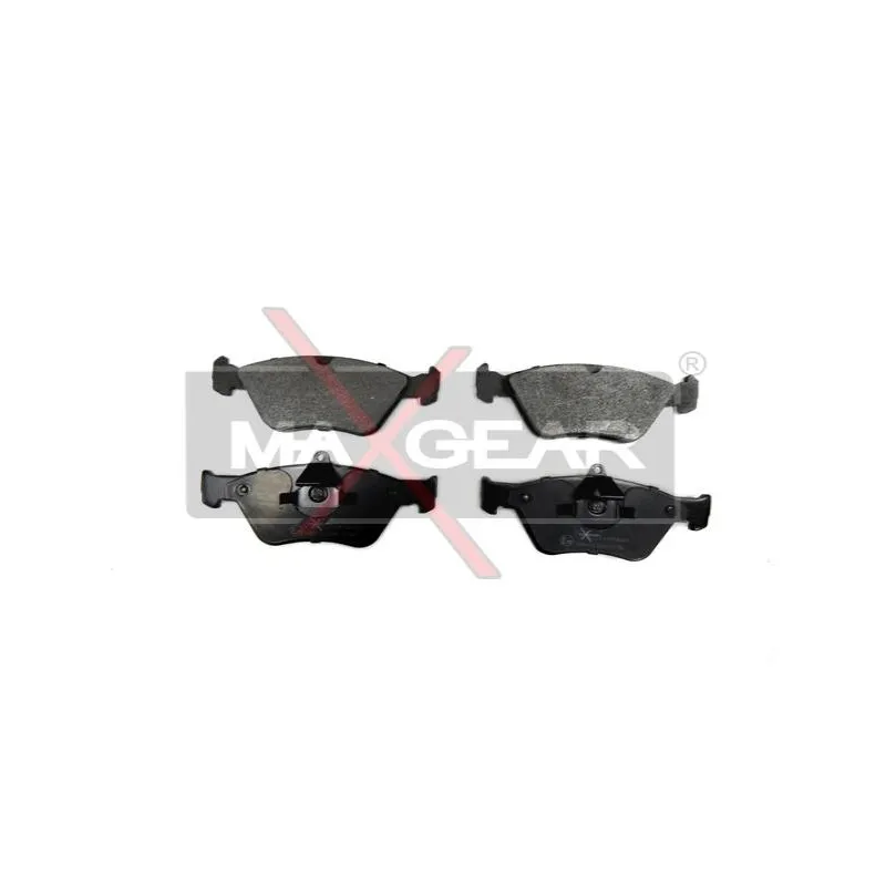 Jeu de 4 plaquettes de frein avant MAXGEAR 19-0640