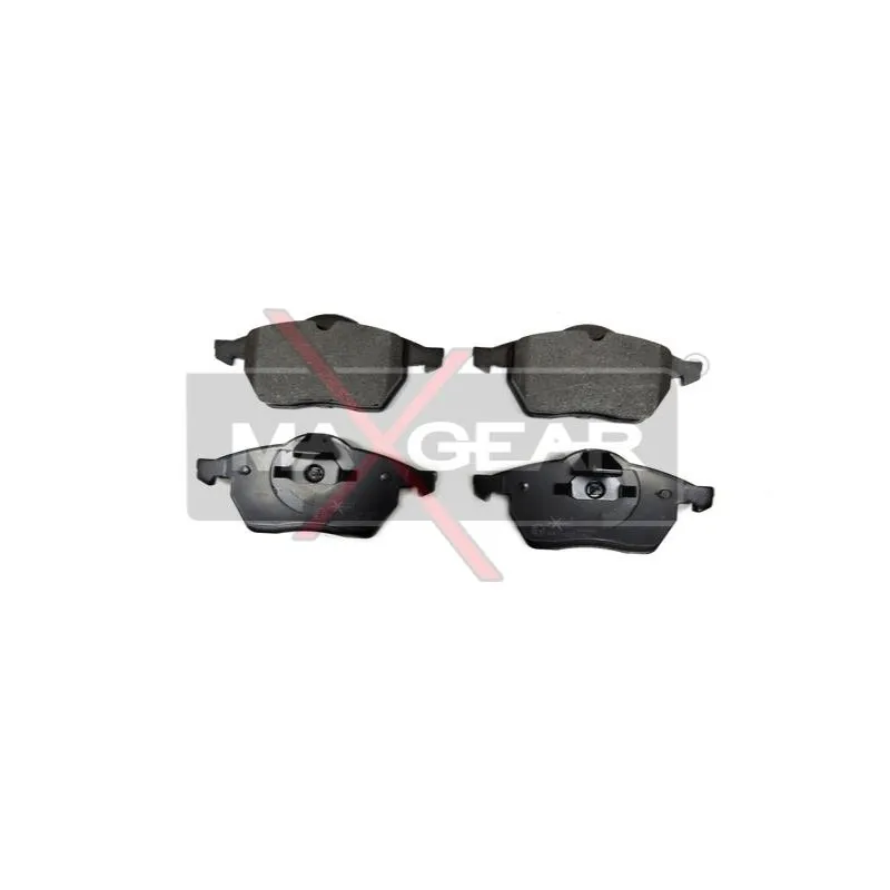 Jeu de 4 plaquettes de frein avant MAXGEAR 19-0642