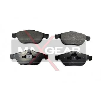 Jeu de 4 plaquettes de frein avant MAXGEAR 19-0644