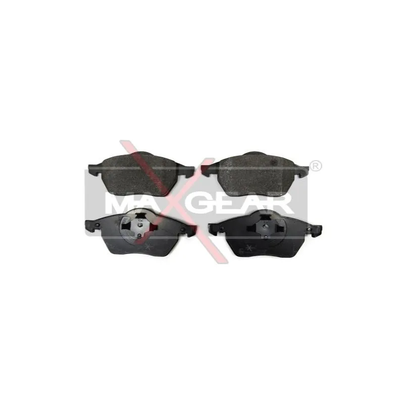 Jeu de 4 plaquettes de frein avant MAXGEAR 19-0650
