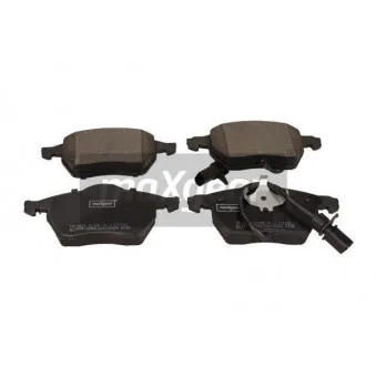 Jeu de 4 plaquettes de frein avant MAXGEAR 19-0652