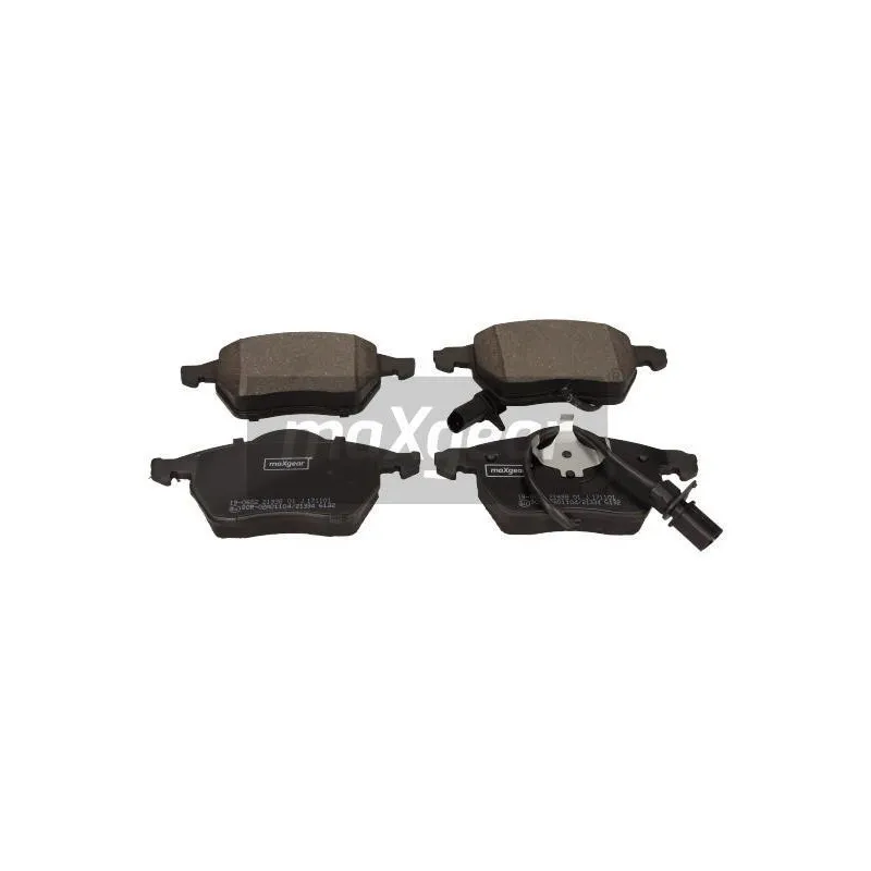 Jeu de 4 plaquettes de frein avant MAXGEAR 19-0652