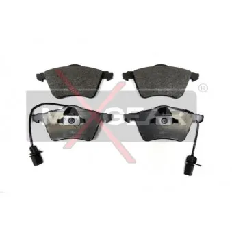 Jeu de 4 plaquettes de frein avant MAXGEAR 19-0653