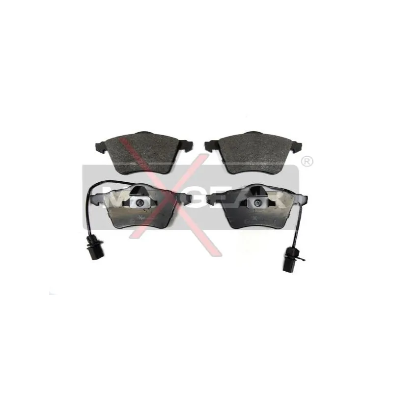 Jeu de 4 plaquettes de frein avant MAXGEAR 19-0653