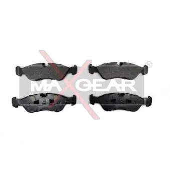 Jeu de 4 plaquettes de frein avant MAXGEAR 19-0654