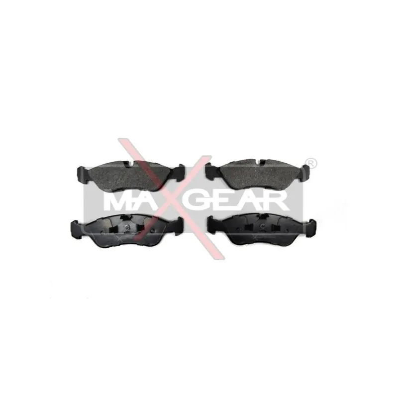 Jeu de 4 plaquettes de frein avant MAXGEAR 19-0654