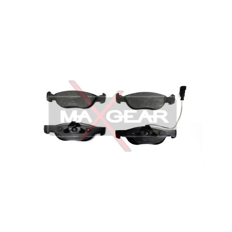 Jeu de 4 plaquettes de frein avant MAXGEAR 19-0655