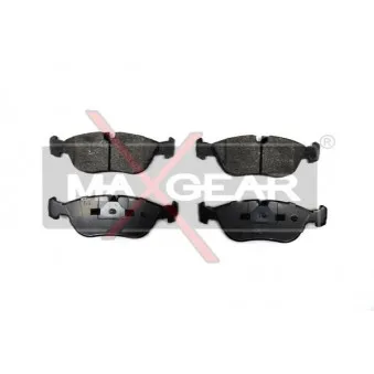 Jeu de 4 plaquettes de frein avant MAXGEAR 19-0656