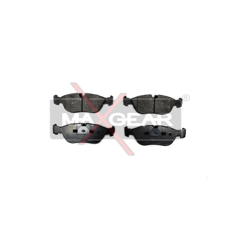 Jeu de 4 plaquettes de frein avant MAXGEAR 19-0656