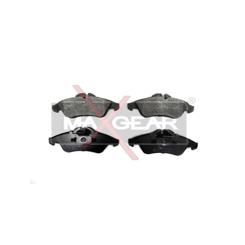 Jeu de 4 plaquettes de frein avant MAXGEAR 19-0658