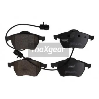 Jeu de 4 plaquettes de frein avant MAXGEAR 19-0659
