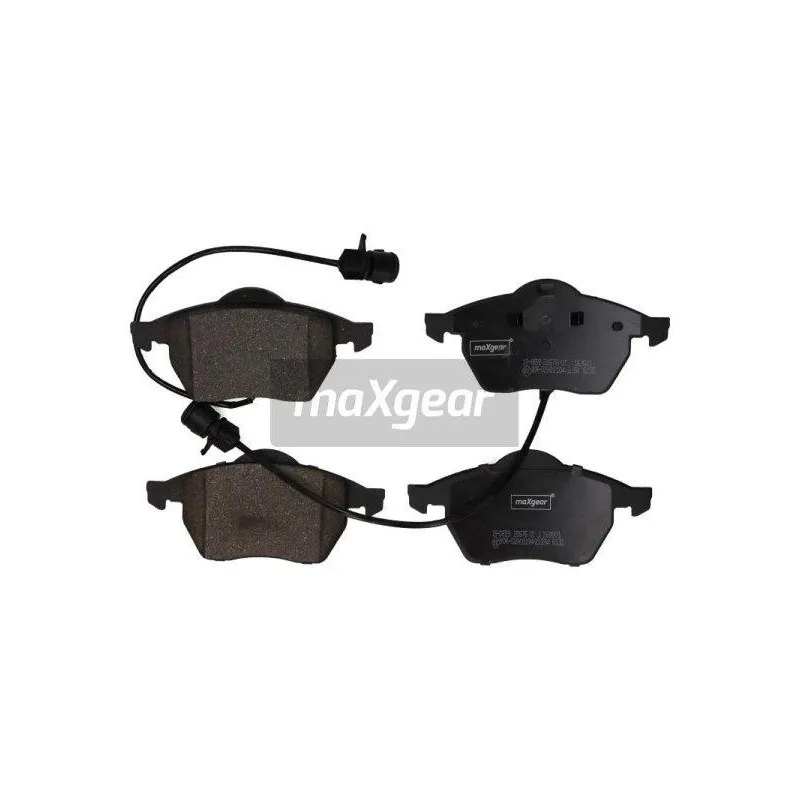 Jeu de 4 plaquettes de frein avant MAXGEAR 19-0659