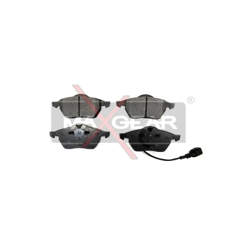 Jeu de 4 plaquettes de frein avant MAXGEAR 19-0661