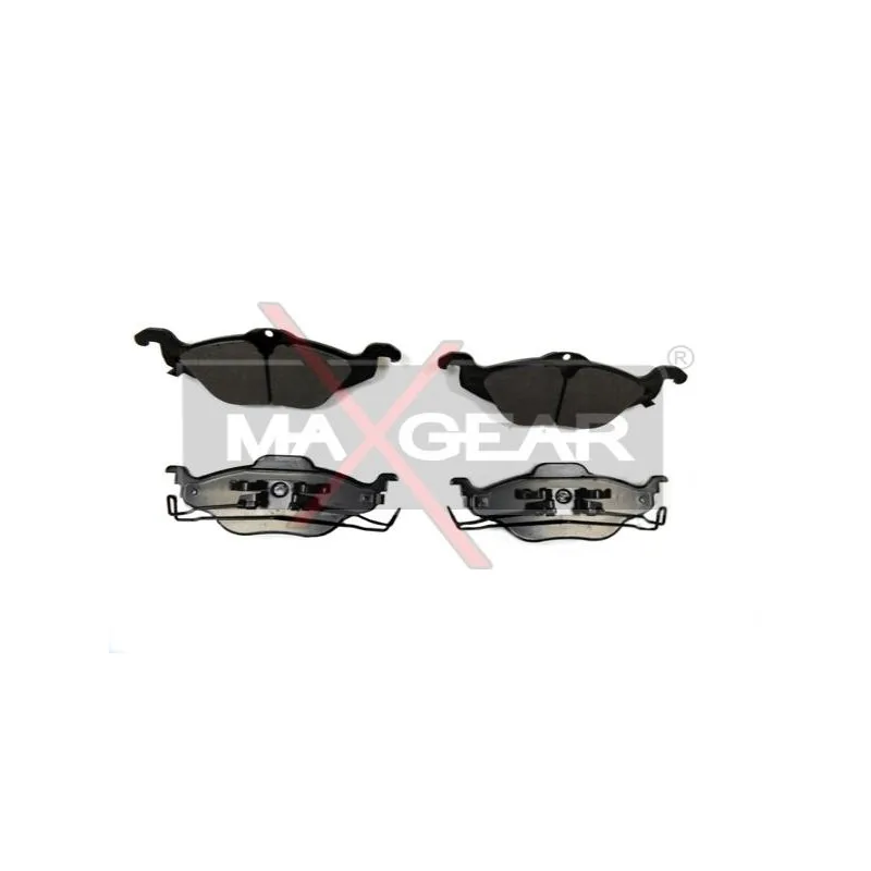 Jeu de 4 plaquettes de frein avant MAXGEAR 19-0664