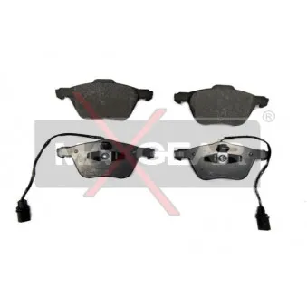 Jeu de 4 plaquettes de frein avant MAXGEAR 19-0665