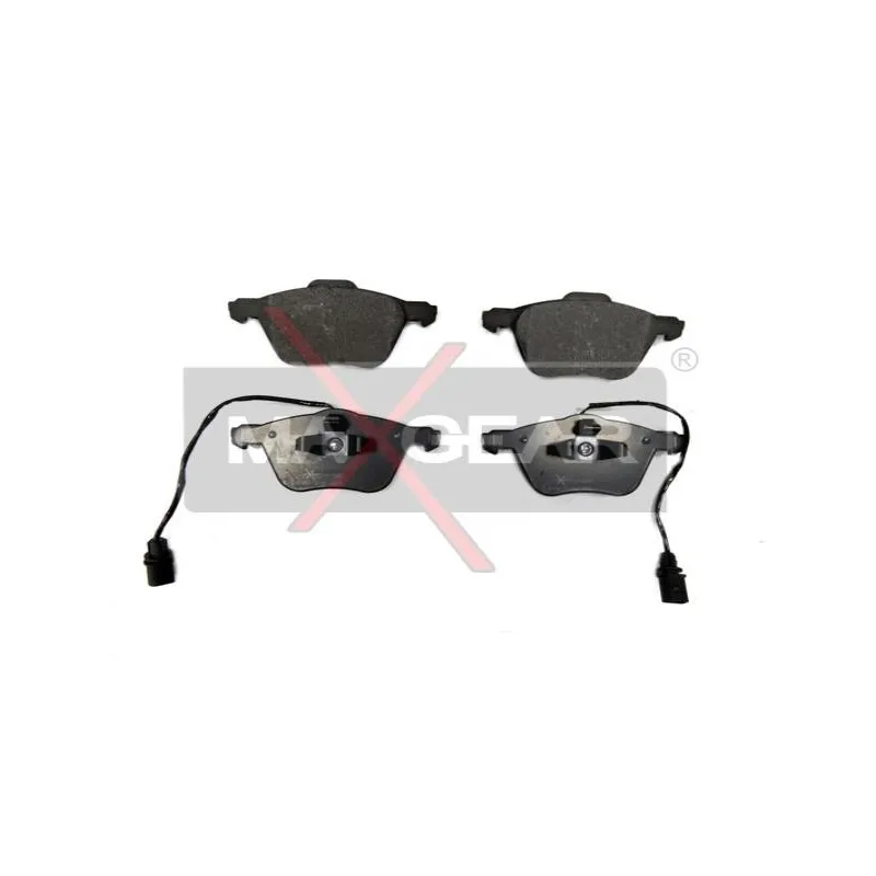 Jeu de 4 plaquettes de frein avant MAXGEAR 19-0665