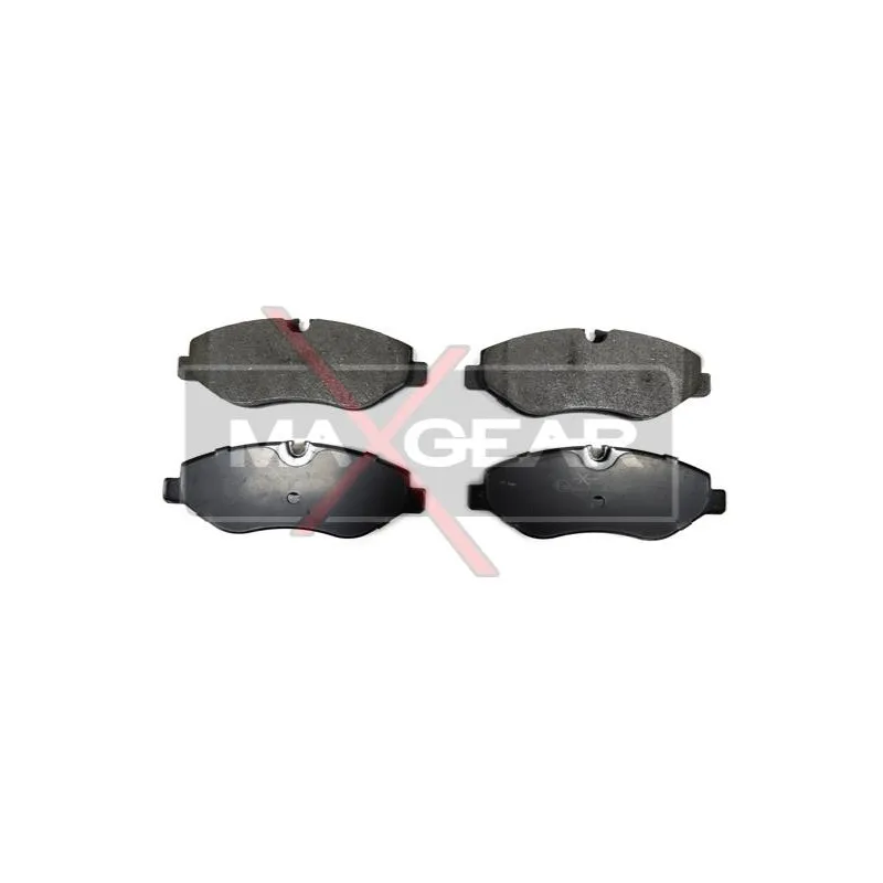 Jeu de 4 plaquettes de frein avant MAXGEAR 19-0666