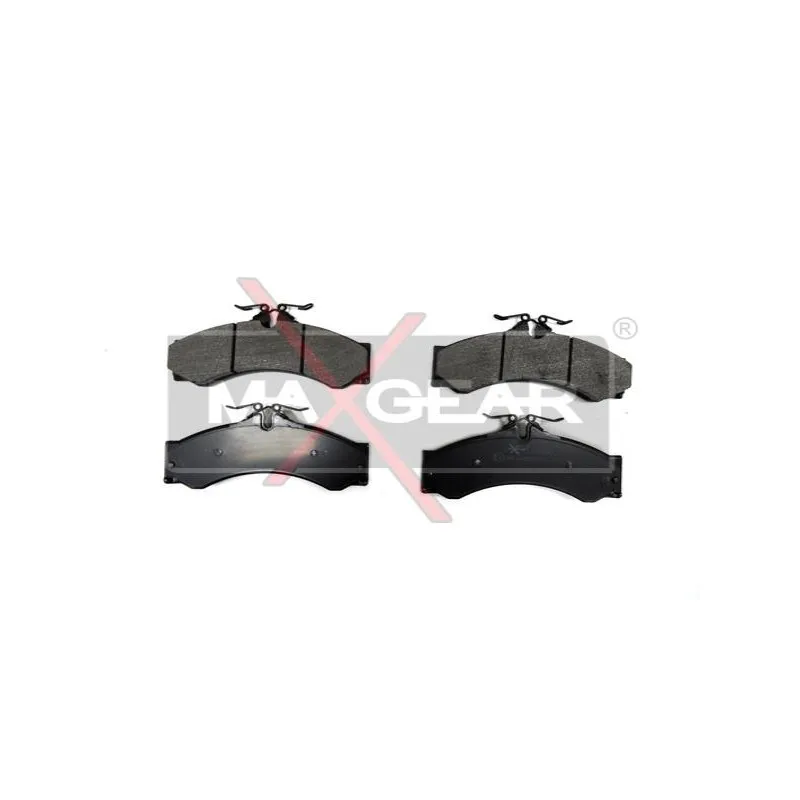 Jeu de 4 plaquettes de frein arrière MAXGEAR 19-0667