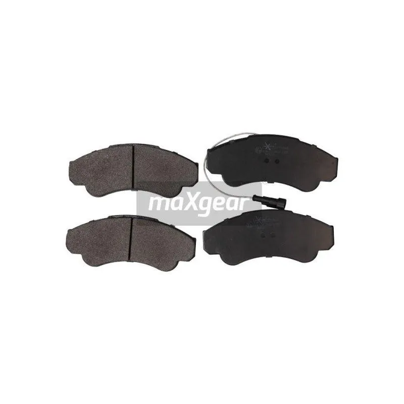 Jeu de 4 plaquettes de frein avant MAXGEAR 19-0668