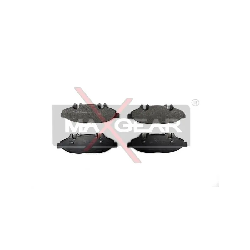 Jeu de 4 plaquettes de frein avant MAXGEAR 19-0669