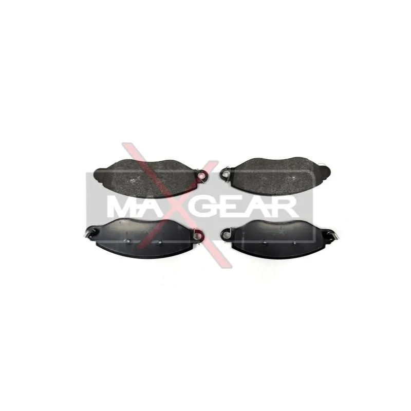 Jeu de 4 plaquettes de frein avant MAXGEAR 19-0671