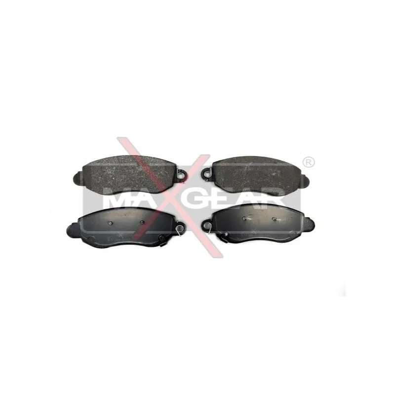 Jeu de 4 plaquettes de frein avant MAXGEAR 19-0672