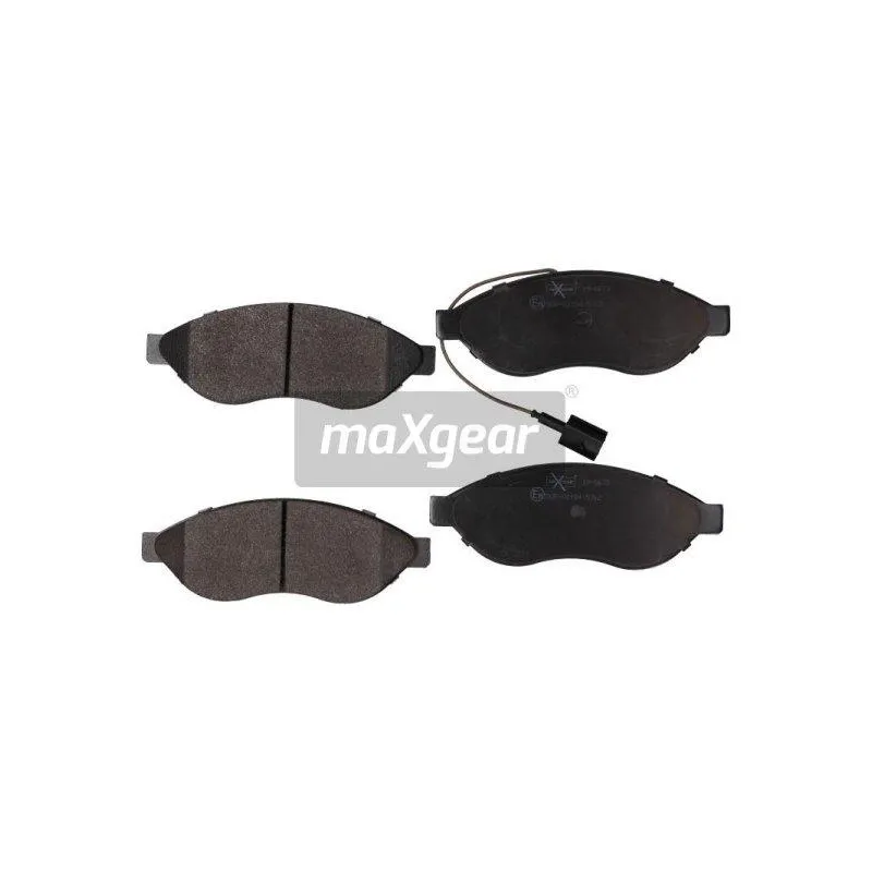 Jeu de 4 plaquettes de frein avant MAXGEAR 19-0673