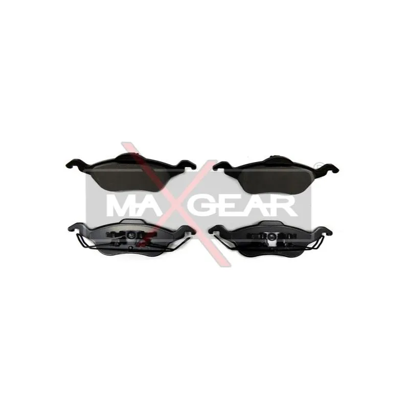 Jeu de 4 plaquettes de frein avant MAXGEAR 19-0676
