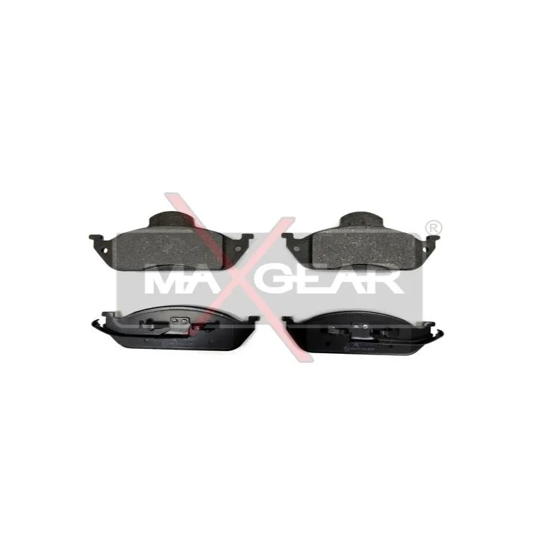 Jeu de 4 plaquettes de frein avant MAXGEAR 19-0677