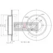 Jeu de 2 disques de frein arrière MAXGEAR 19-0733MAX - Visuel 2