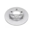 Jeu de 2 disques de frein arrière MAXGEAR 19-0749MAX - Visuel 1