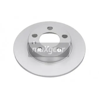 Jeu de 2 disques de frein arrière MAXGEAR 19-0749MAX