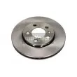 Jeu de 2 disques de frein avant MAXGEAR 19-0774 - Visuel 1