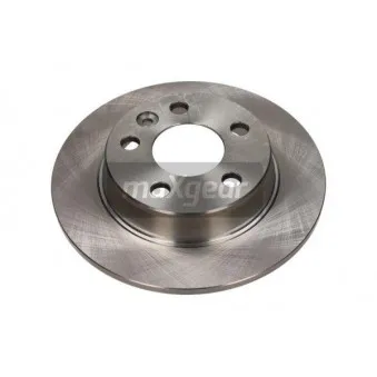 Jeu de 2 disques de frein arrière MAXGEAR 19-0776