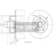 Jeu de 2 disques de frein arrière MAXGEAR 19-0787 - Visuel 2