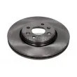 Jeu de 2 disques de frein avant MAXGEAR 19-0803 - Visuel 1